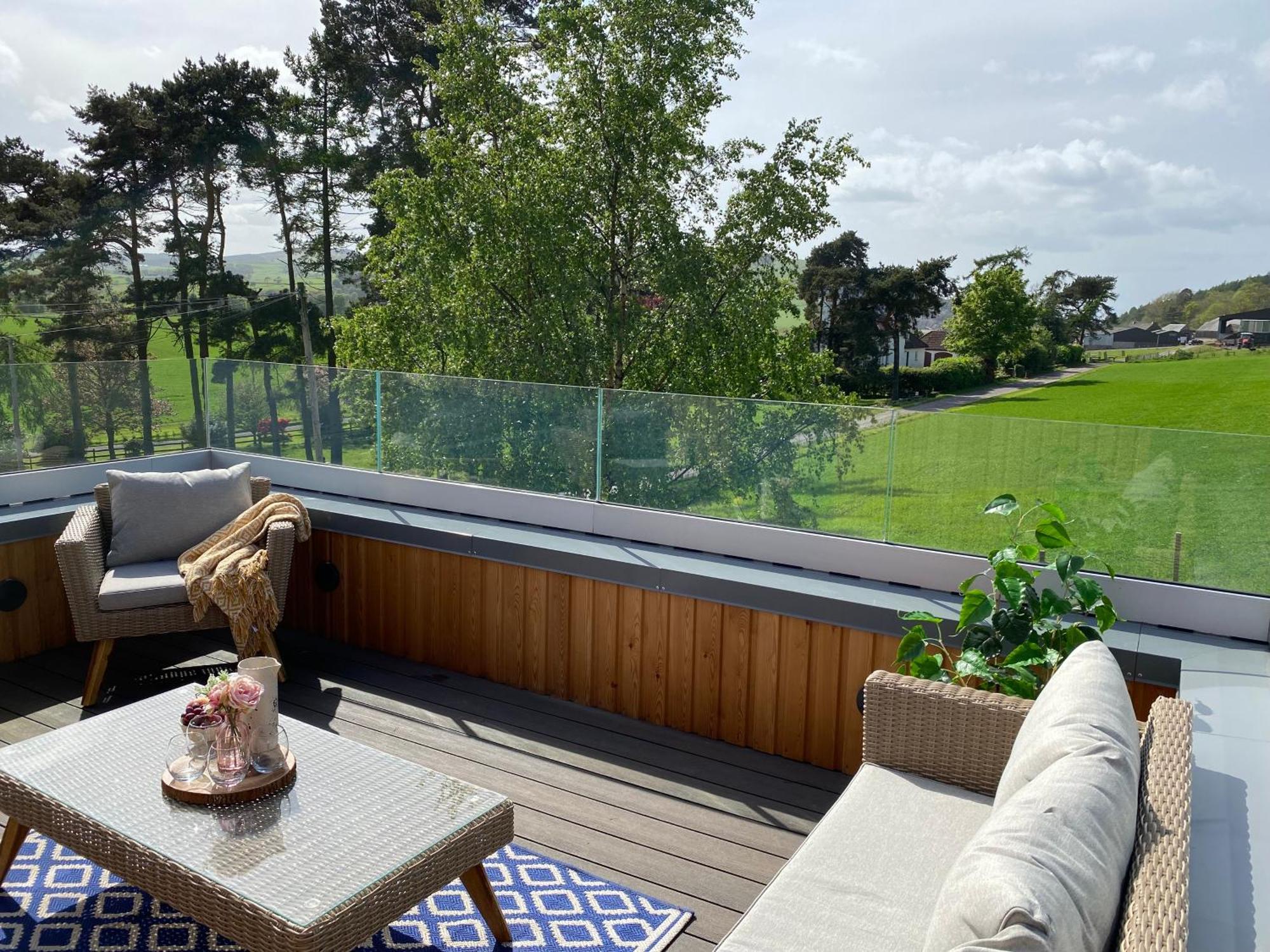 Luxury Lodge With Hot Tub At Lindores Newburgh  Exterior foto