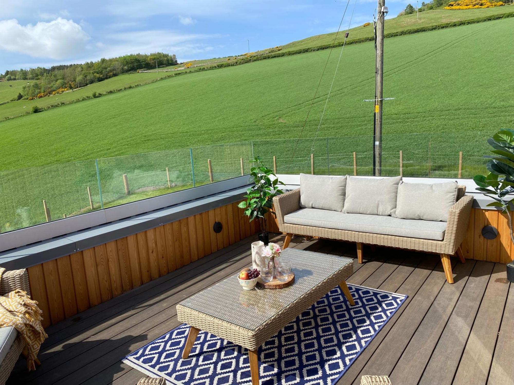 Luxury Lodge With Hot Tub At Lindores Newburgh  Exterior foto